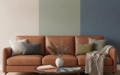 Welke kleur muur bij een cognac bank? Tips voor het perfecte kleurenpalet